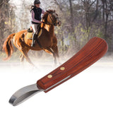 Hoof Trimmer Shears Stainless Steel Blade Rubber Wood Handle Multipurpose Cattle Horse Hoof Cutter