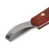 Hoof Trimmer Shears Stainless Steel Blade Rubber Wood Handle Multipurpose Cattle Horse Hoof Cutter