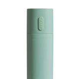 Plastic Toothbrush and Toothpaste Holder Portable Toothbrush Storage Box Cup for Home Travel Green - 45-Degree Angle