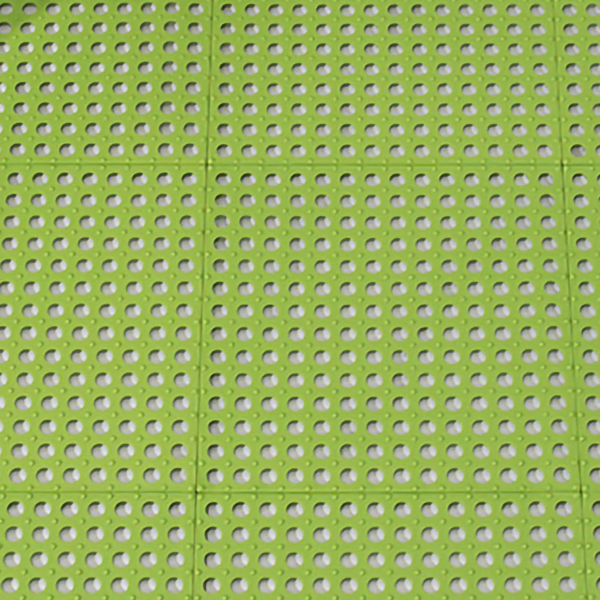 10PCS Suction Cup Floor Mats Anti Slip Plastic Mosaic Bath Mat for Kitchen Bathroom Green