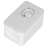 Automatic Toothpaste Dispenser Wall Mounted Easy Installation Toothpaste Squeezer Dispenser for Bathroom Home Gray - Side View