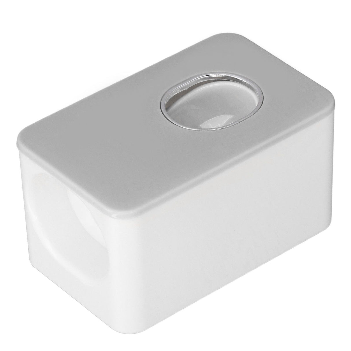 Automatic Toothpaste Dispenser Wall Mounted Easy Installation Toothpaste Squeezer Dispenser for Bathroom Home Gray