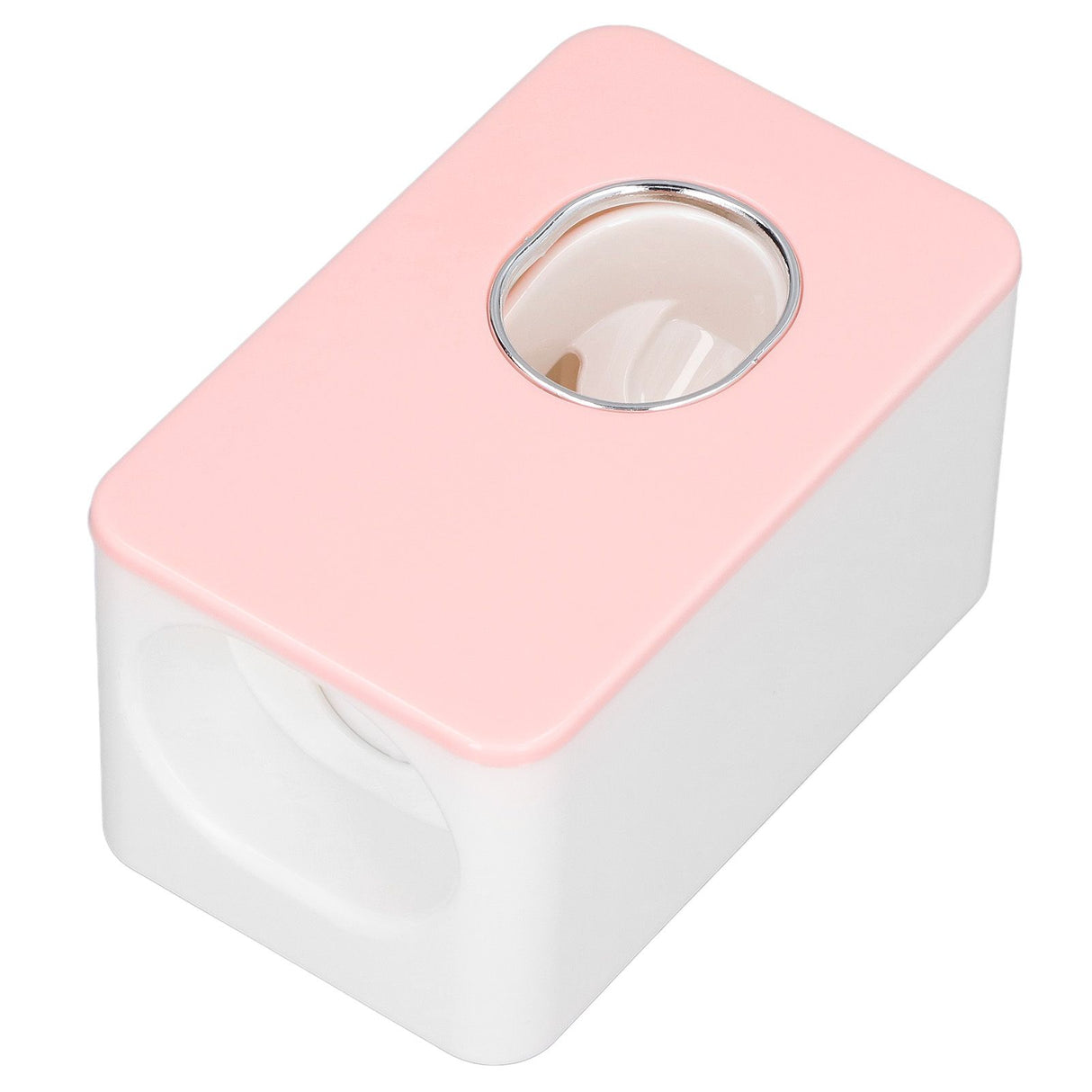 Automatic Toothpaste Dispenser Wall Mounted Easy Installation Toothpaste Squeezer Dispenser for Bathroom Home Pink