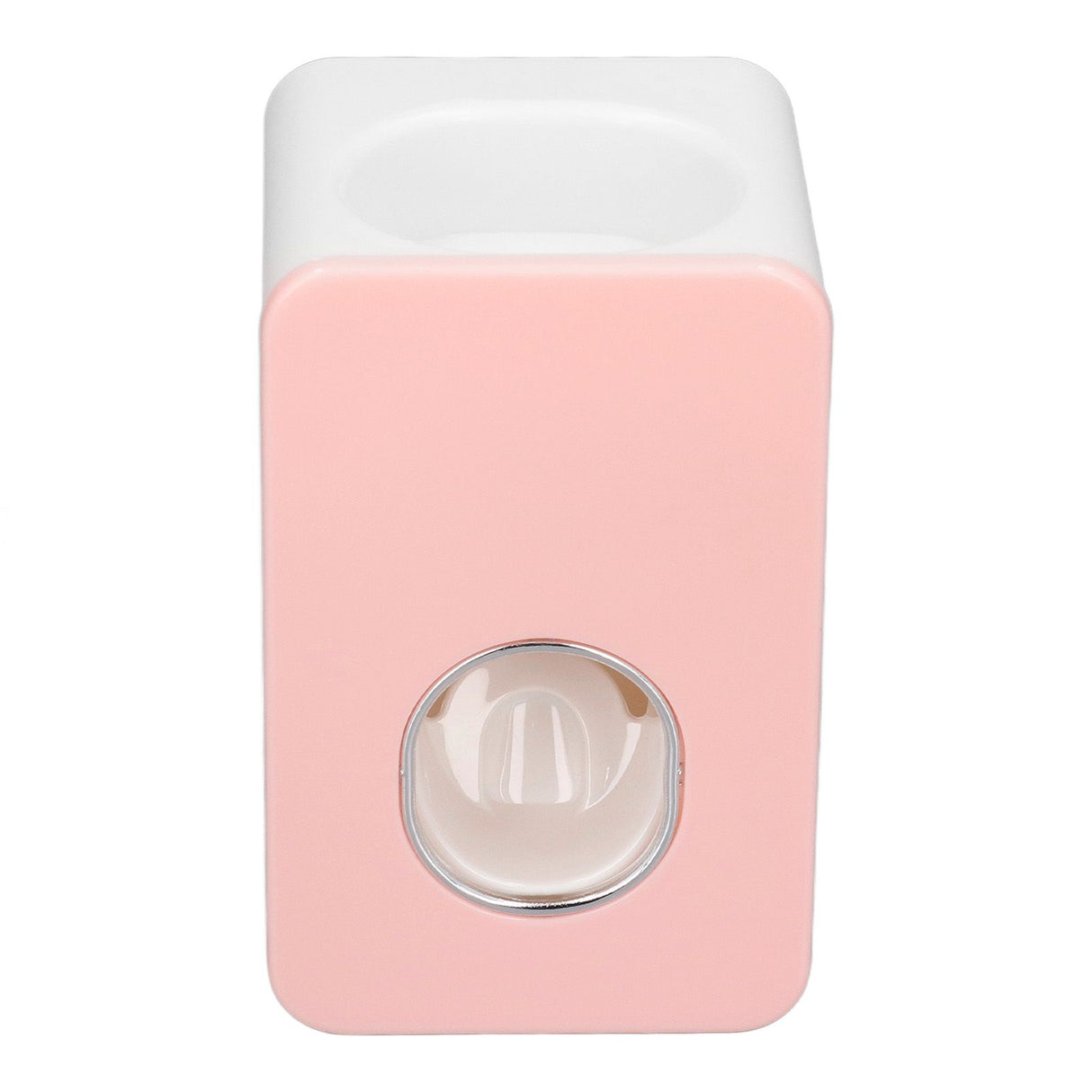 Automatic Toothpaste Dispenser Wall Mounted Easy Installation Toothpaste Squeezer Dispenser for Bathroom Home Pink