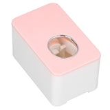 Automatic Toothpaste Dispenser Wall Mounted Easy Installation Toothpaste Squeezer Dispenser for Bathroom Home Pink