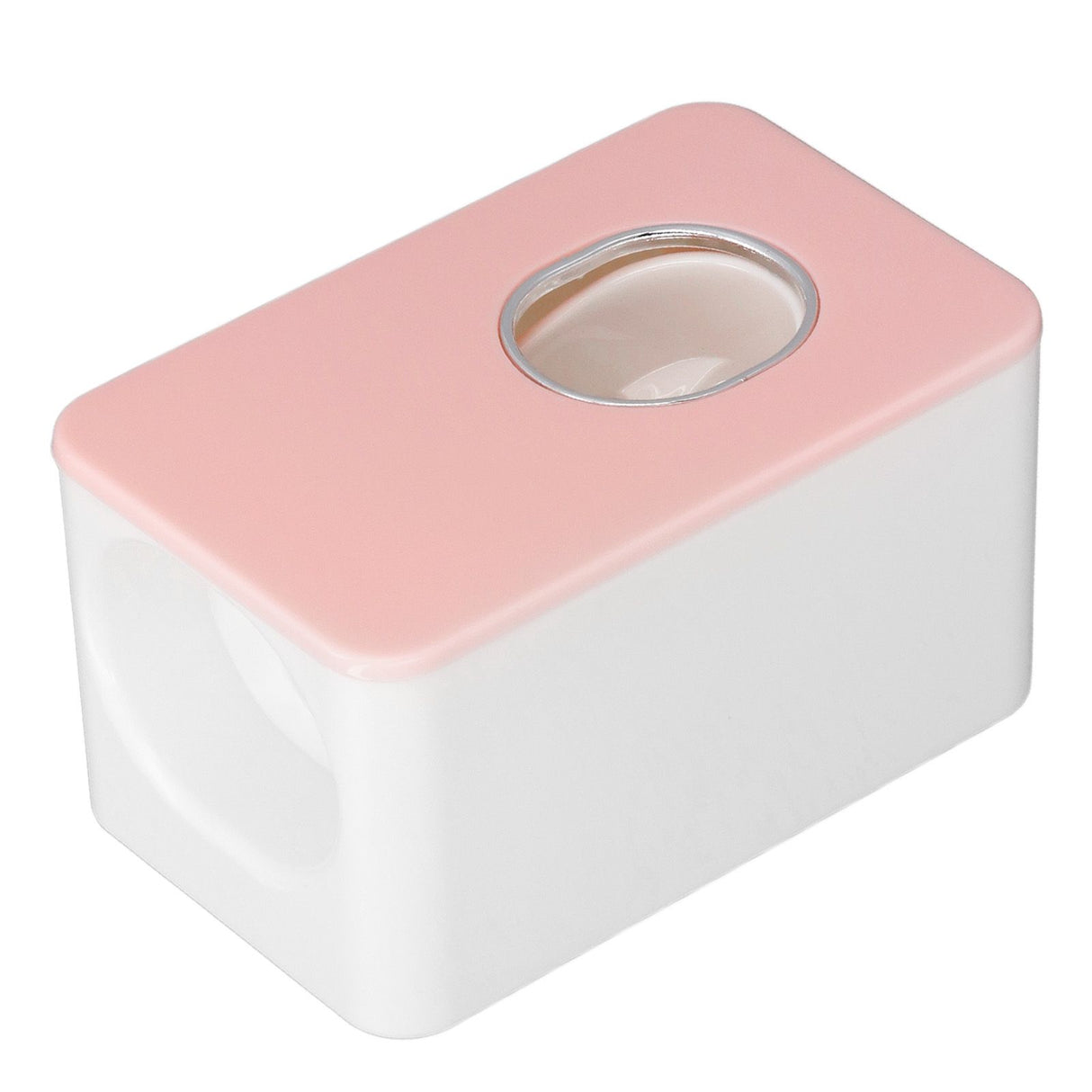 Automatic Toothpaste Dispenser Wall Mounted Easy Installation Toothpaste Squeezer Dispenser for Bathroom Home Pink