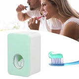 Automatic Toothpaste Dispenser Wall Mounted Easy Installation Toothpaste Squeezer Dispenser for Bathroom Home Green