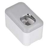 Toothpaste Dispenser Full Automatic Wall Mounted Hands Free Easy Operation Toothpaste Squeezer for Bathroom Hotel Gray - Front View