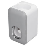 Toothpaste Dispenser Full Automatic Wall Mounted Hands Free Easy Operation Toothpaste Squeezer for Bathroom Hotel Gray
