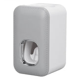 Toothpaste Dispenser Full Automatic Wall Mounted Hands Free Easy Operation Toothpaste Squeezer for Bathroom Hotel Gray