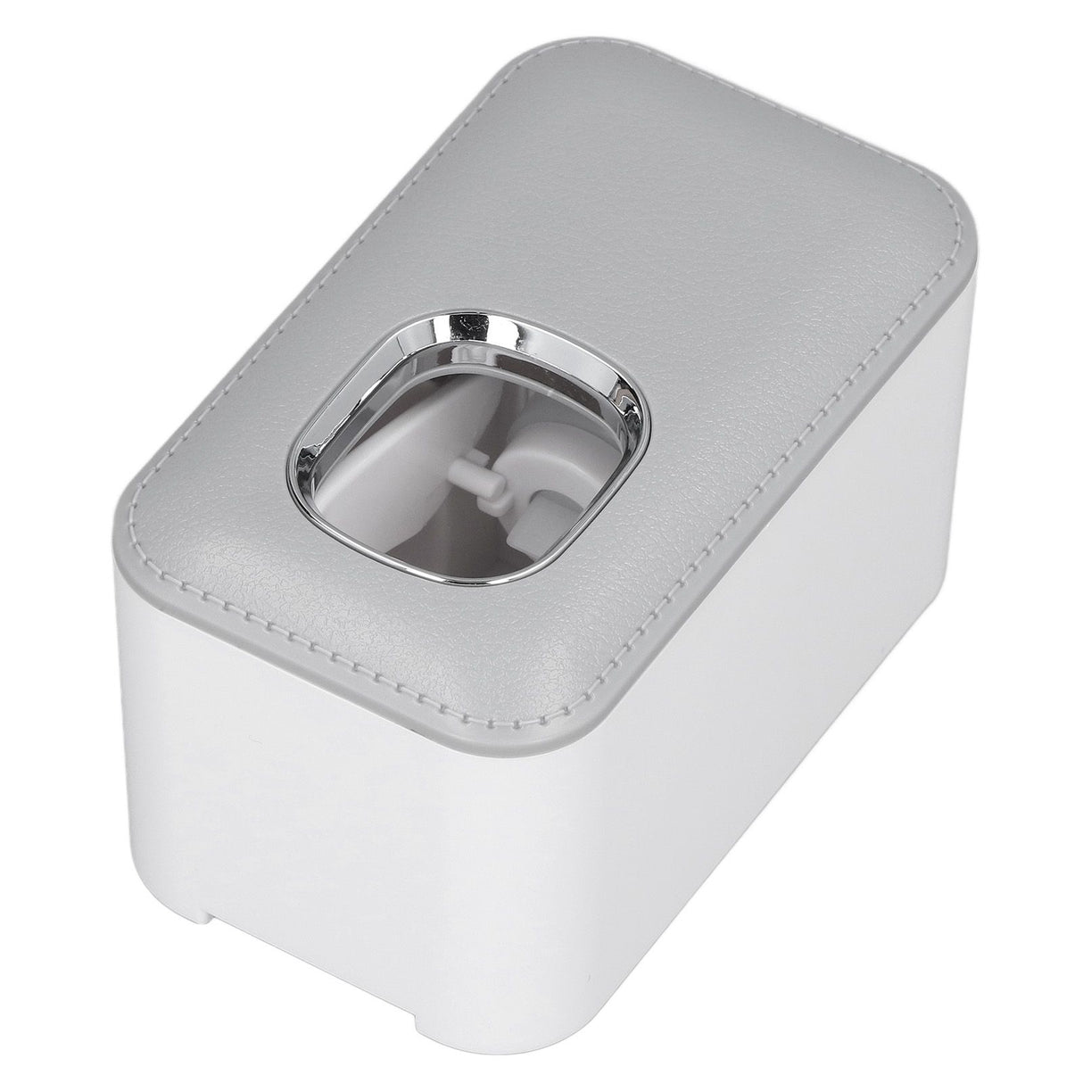 Toothpaste Dispenser Full Automatic Wall Mounted Hands Free Easy Operation Toothpaste Squeezer for Bathroom Hotel Gray