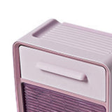 Toilet Paper Roll Box Waterproof Wall Mount Toilet Tissue Holder No Punch Bathroom Tissue Roll Box Double Layer Purple