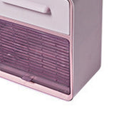 Toilet Paper Roll Box Waterproof Wall Mount Toilet Tissue Holder No Punch Bathroom Tissue Roll Box Double Layer Purple
