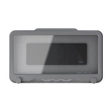 Waterproof Cell Phone Case Shower Phone Holder Wall Hanging Free Punch 360 Degree Rotation Touch Screen For Bathroom Kitchen Grey