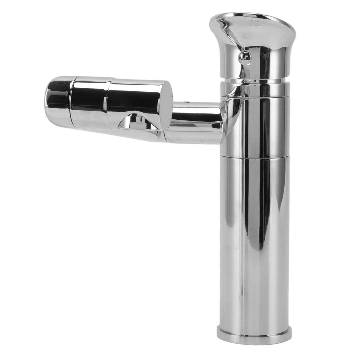 Universal Basin Faucet with Hose Metal Single Hole Sink Tap for Kitchen Bathroom G1/2 Thread