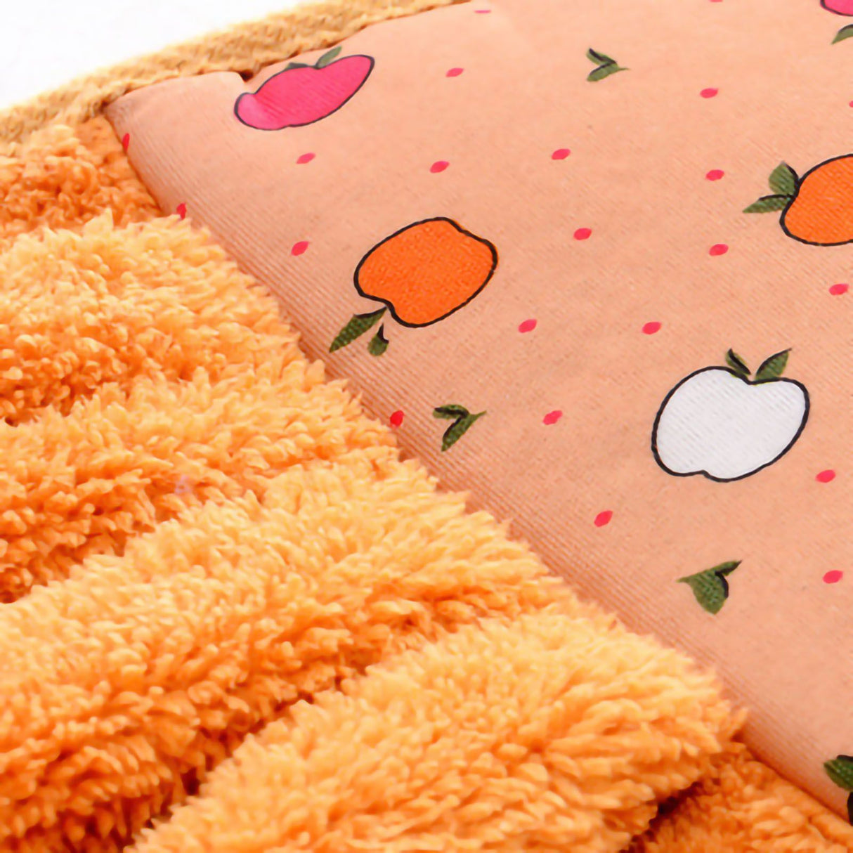 Towel Cleaning Cloth Microfibre Hanging Dish Hand Wiping for Kitchen Bathroom Toilet Orange