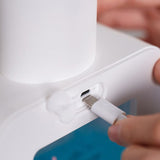 Touchless Automatic Sensor Soap Dispenser Cartoon Pet Waterproof Smart Foam Soap Dispenser White