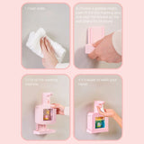 Touchless Automatic Sensor Soap Dispenser Cartoon Pet Waterproof Smart Foam Soap Dispenser Pink Little Dinosaur