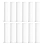 12pcs Shower Head Filter Element PP Cotton White Bath Accessories for Detachable Hydro Shower Head Set