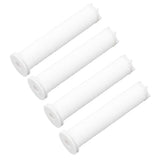 12pcs Shower Head Filter Element PP Cotton White Bath Accessories for Detachable Hydro Shower Head Set - Side View