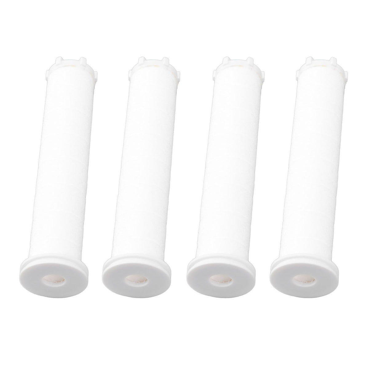 12pcs Shower Head Filter Element PP Cotton White Bath Accessories for Detachable Hydro Shower Head Set