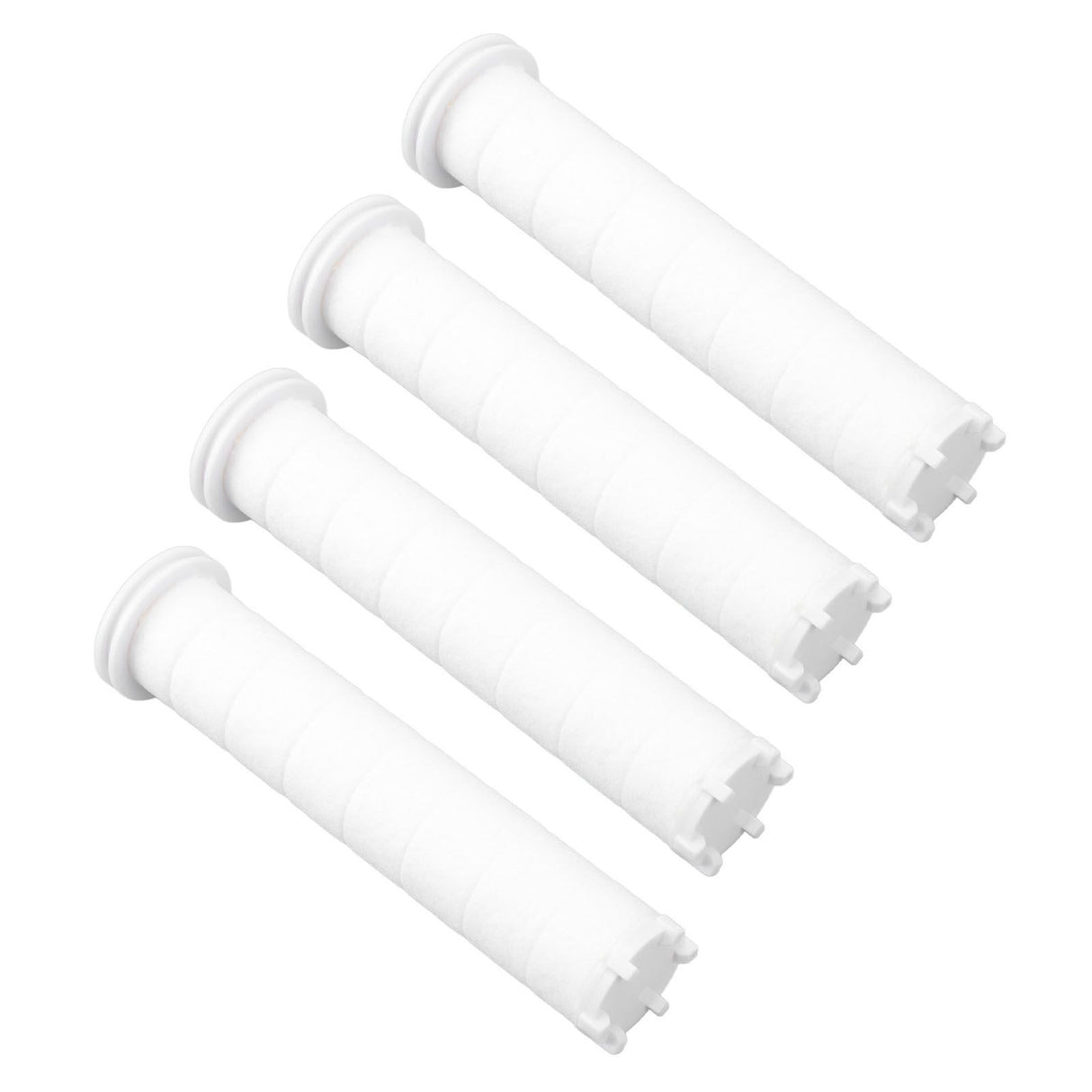12pcs Shower Head Filter Element PP Cotton White Bath Accessories for Detachable Hydro Shower Head Set