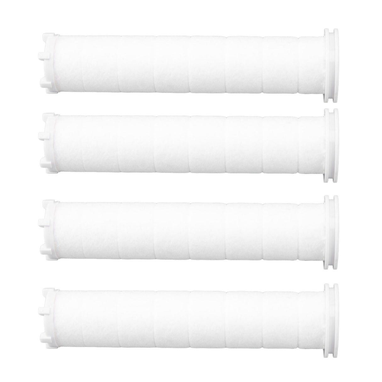 12pcs Shower Head Filter Element PP Cotton White Bath Accessories for Detachable Hydro Shower Head Set