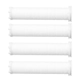 12pcs Shower Head Filter Element PP Cotton White Bath Accessories for Detachable Hydro Shower Head Set