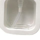 Empty Lotion Pump Bottle Odorless Transparent PET 500ml Recyclable Refillable Lotion Dispenser for Travel Bend - Top-Down View