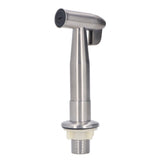 Bidet Sprayer Stainless Steel High Pressure Resistant Sink Faucet Hose Sprayer for Toilet Bathroom - Front View