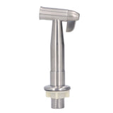 Bidet Sprayer Stainless Steel High Pressure Resistant Sink Faucet Hose Sprayer for Toilet Bathroom - Top-Down View