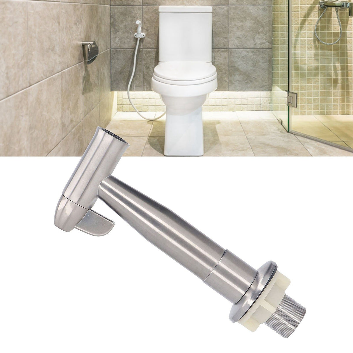 Bidet Sprayer Stainless Steel High Pressure Resistant Sink Faucet Hose Sprayer for Toilet Bathroom