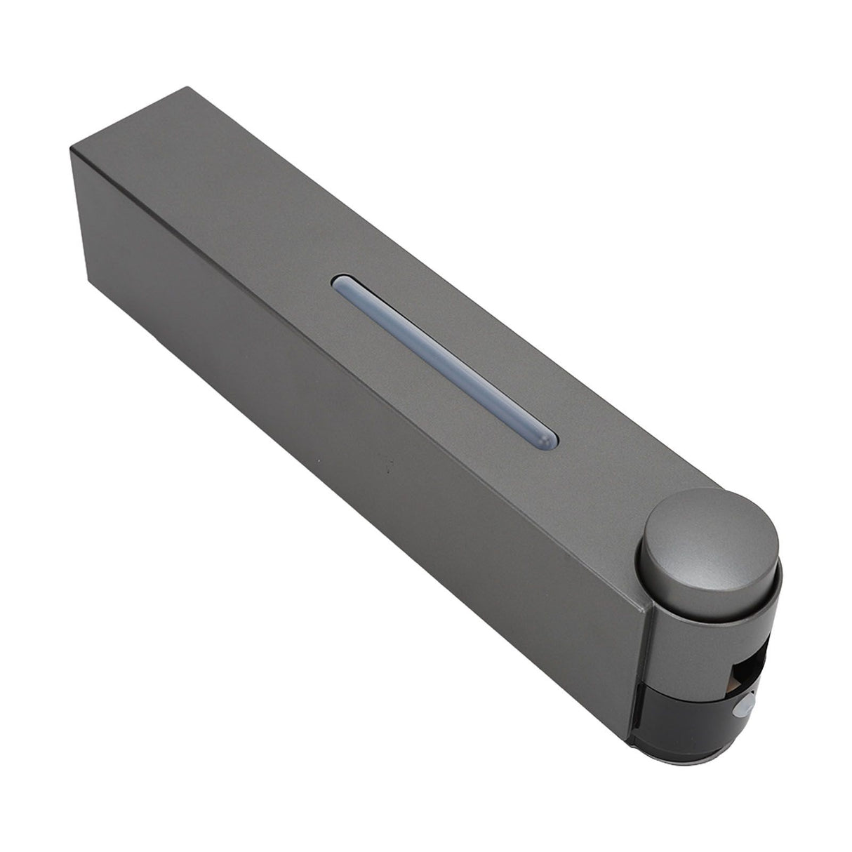 Wall Mounted Liquid Soap Dispensers Back Stick Type Plastic Shampoo Dispenser for Home Hotel School Toilet Grey 6028 1 Cup