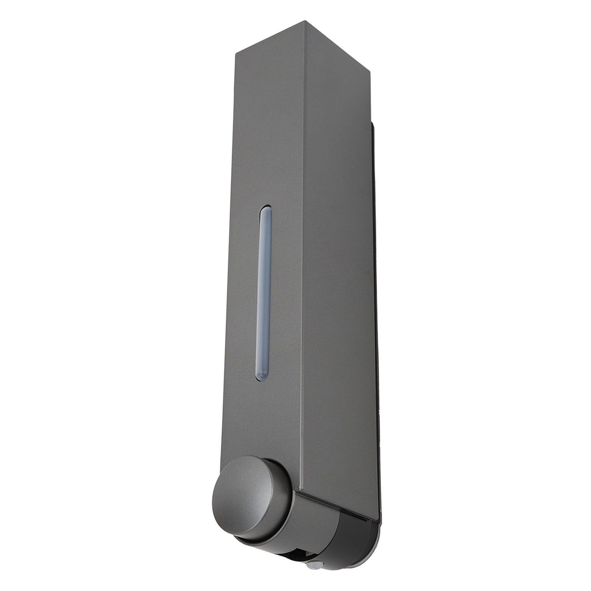 Wall Mounted Liquid Soap Dispensers Back Stick Type Plastic Shampoo Dispenser for Home Hotel School Toilet Grey 6028 1 Cup