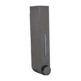 Wall Mounted Liquid Soap Dispensers Back Stick Type Plastic Shampoo Dispenser for Home Hotel School Toilet Grey 6028 1 Cup