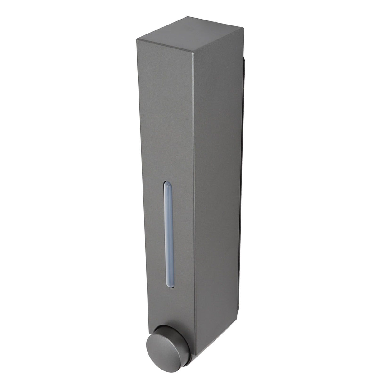 Wall Mounted Liquid Soap Dispensers Back Stick Type Plastic Shampoo Dispenser for Home Hotel School Toilet Grey 6028 1 Cup
