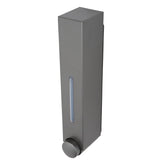 Wall Mounted Liquid Soap Dispensers Back Stick Type Plastic Shampoo Dispenser for Home Hotel School Toilet Grey 6028 1 Cup