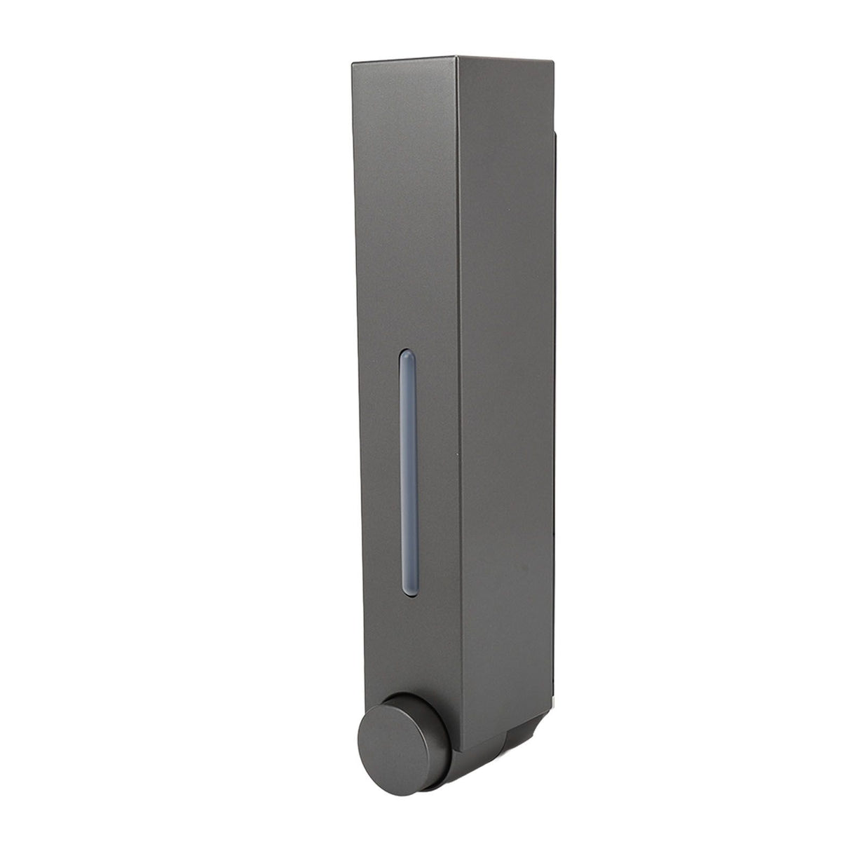 Wall Mounted Liquid Soap Dispensers Back Stick Type Plastic Shampoo Dispenser for Home Hotel School Toilet Grey 6028 1 Cup