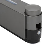 Wall Mounted Liquid Soap Dispensers Back Stick Type Plastic Shampoo Dispenser for Home Hotel School Toilet Grey 6028 1 Cup