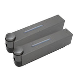 Wall Mounted Liquid Soap Dispensers Back Stick Type Plastic Shampoo Dispenser for Home Hotel School Toilet Grey 6028 2 Cups