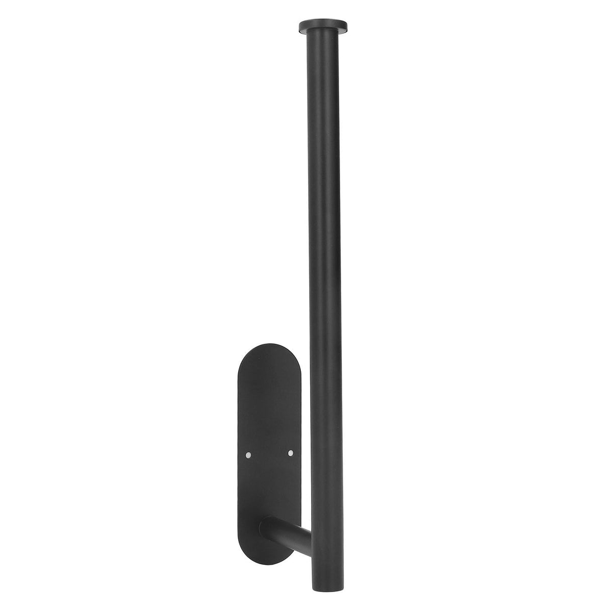 Roll Paper Towel Holders Stainless Steel Under Cabinet Paper Towel Hanging Rack Balck Paper Holder for Bathroom Kitchen