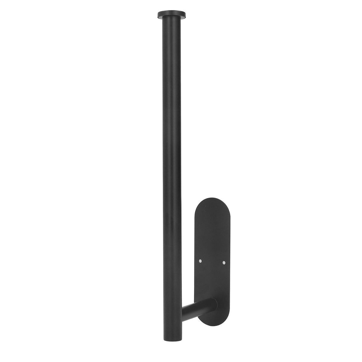 Roll Paper Towel Holders Stainless Steel Under Cabinet Paper Towel Hanging Rack Balck Paper Holder for Bathroom Kitchen