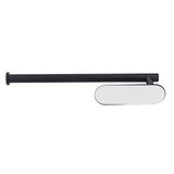 Roll Paper Towel Holders Stainless Steel Under Cabinet Paper Towel Hanging Rack Balck Paper Holder for Bathroom Kitchen - Extra Image