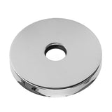 Large Shower Arm Flange 304 Stainless Steel Shower Arm Escutcheon Plate for G1/2in Pipe Replacement Home Electroplated - Extra Image