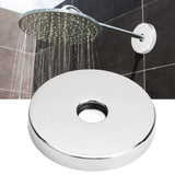 Large Shower Arm Flange 304 Stainless Steel Shower Arm Escutcheon Plate for G1/2in Pipe Replacement Home Electroplated - Extra Image