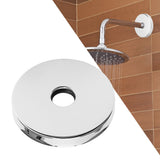 Large Shower Arm Flange 304 Stainless Steel Shower Arm Escutcheon Plate for G1/2in Pipe Replacement Home Electroplated