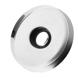 Large Shower Arm Flange 304 Stainless Steel Shower Arm Escutcheon Plate for G1/2in Pipe Replacement Home Electroplated - Extra Image