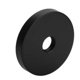 Large Shower Arm Flange 304 Stainless Steel Shower Arm Escutcheon Plate for G1/2in Pipe Replacement Home Black