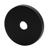 Large Shower Arm Flange 304 Stainless Steel Shower Arm Escutcheon Plate for G1/2in Pipe Replacement Home Black - 45-Degree Angle