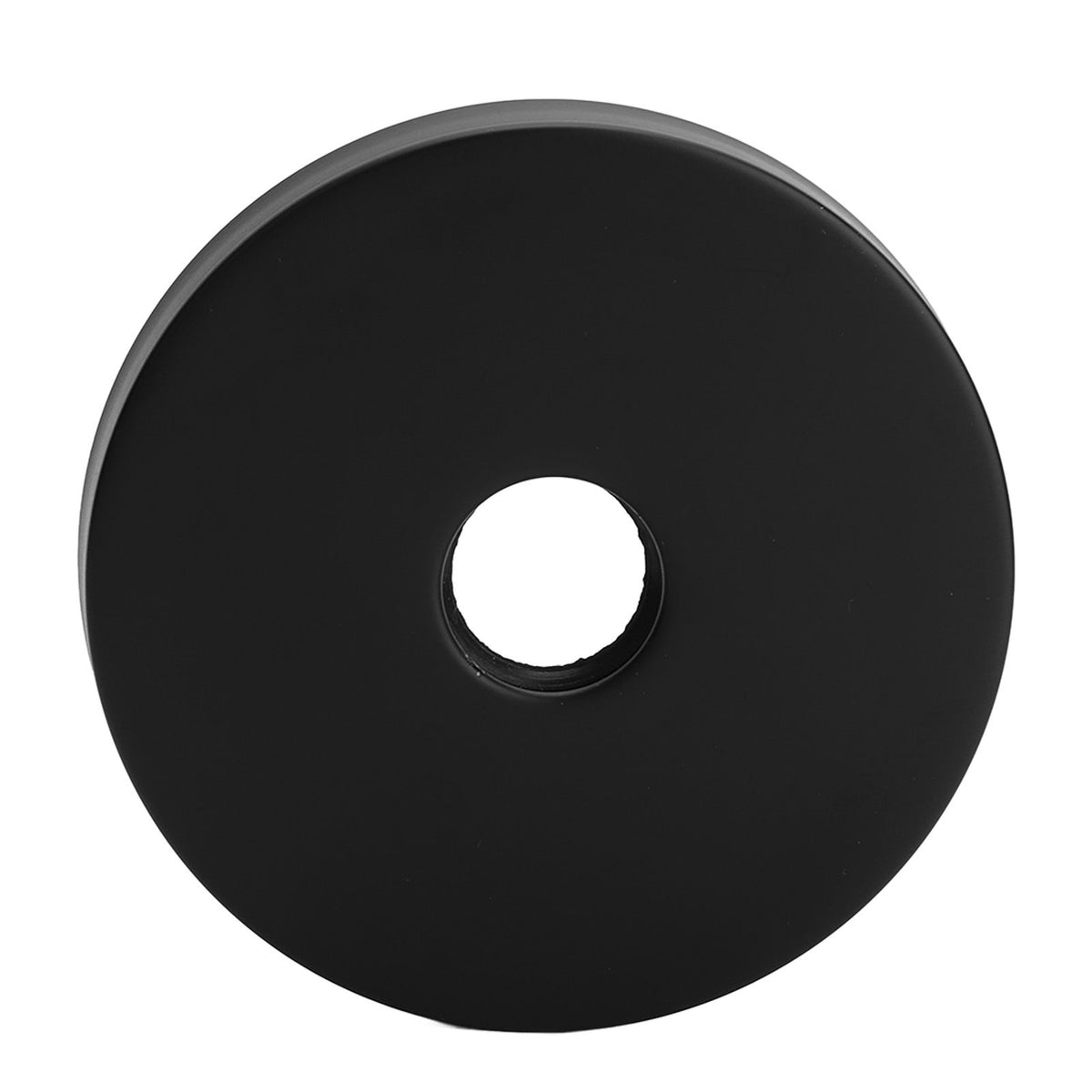 Large Shower Arm Flange 304 Stainless Steel Shower Arm Escutcheon Plate for G1/2in Pipe Replacement Home Black